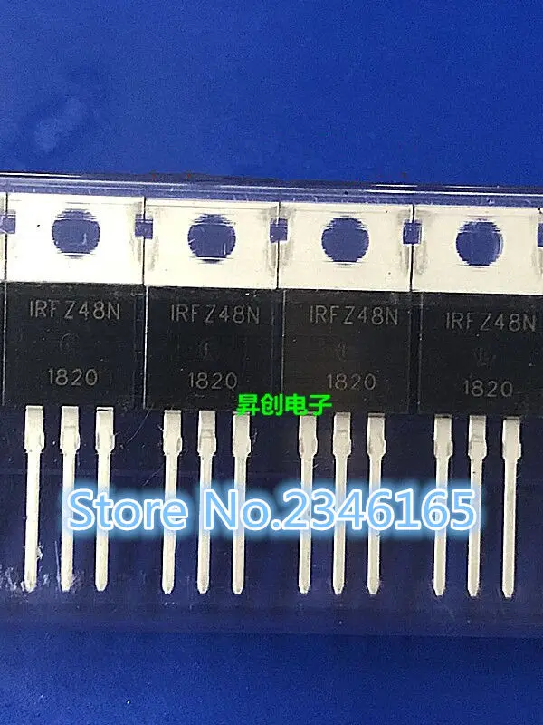 100 шт. IRFZ48N TO220 IRFZ48NPBF TO 220 IRFZ48 Новый и оригинальный IC|Интегральные схемы| |