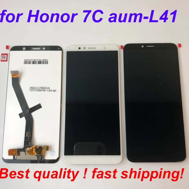 2018 Новый 5 7 дюймов для Huawei Honor 7C aum L41 l29 ЖК дисплей кодирующий преобразователь