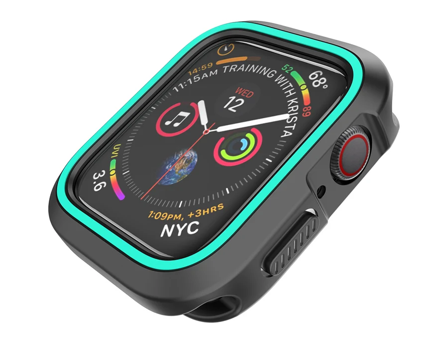 Ithuriel для Apple Watch 4 3 чехол Универсальный защитный чехол s для iwatch серии 4 серии 3 Чехол Мягкий тонкий 44 мм 40 мм 42 мм 38 мм