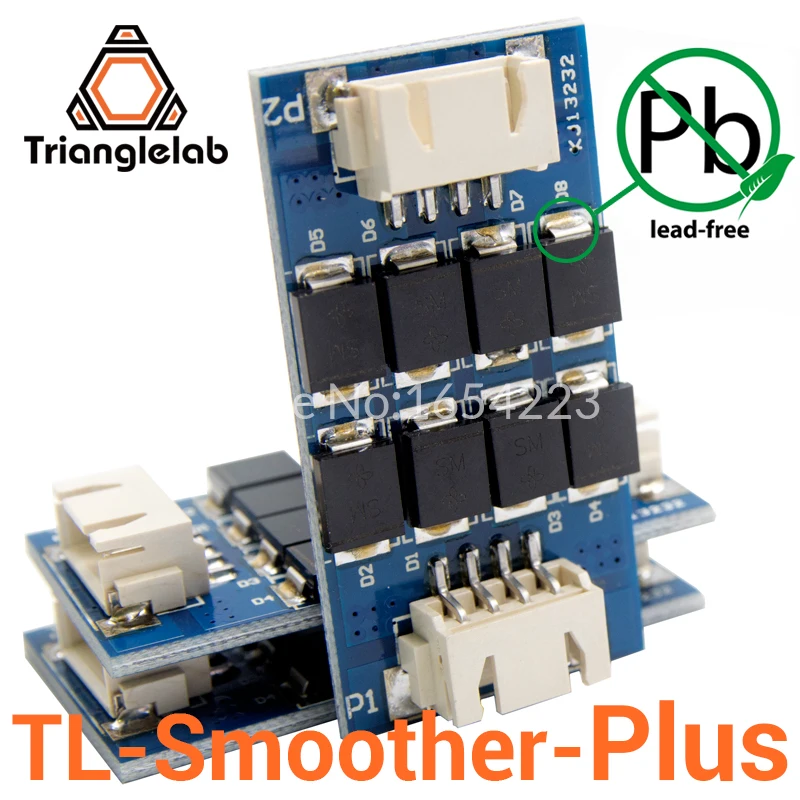 

Trianglelab 3 шт./упак. TL-более плавный PLUS addon модуль для 3D pinter motor drivers Terminator reprap mk8 i3