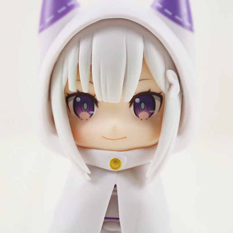 10 см аниме Re: жизнь в другом мире от Zero Emilia фигурка Nendoroid 751 Q версия ПВХ фигурка Коллекция Модель игрушки