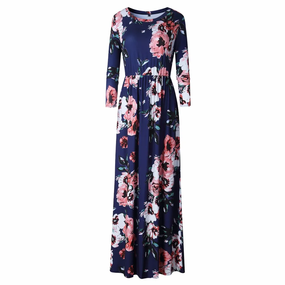 Платье женское длинное в стиле бохо с цветочным принтом 3xl|vestido de festa|white maxi dressmaxi
