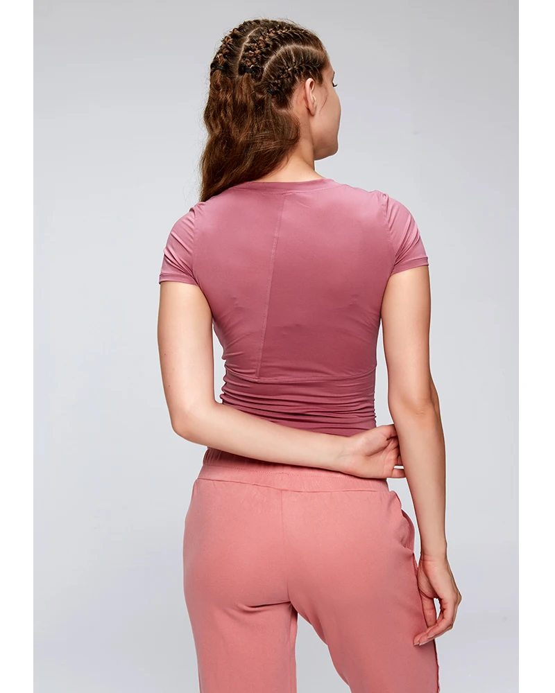 SYPREM Women Women's Basic Round Collar Body Fit Workout& Sports Top Tshirt vest High Elastic Pilates tanks Brand,tx181004
