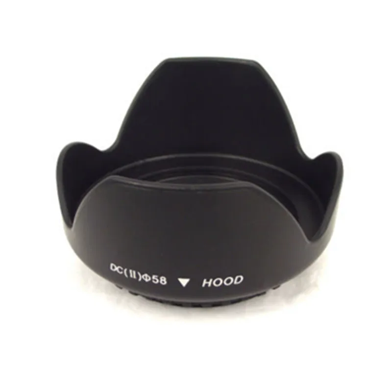 49 мм 52 55 58 62 67 72 77 82 Цветочная бленда для камеры Canon Nikon|flower lens hood|lens hood for canonlens |