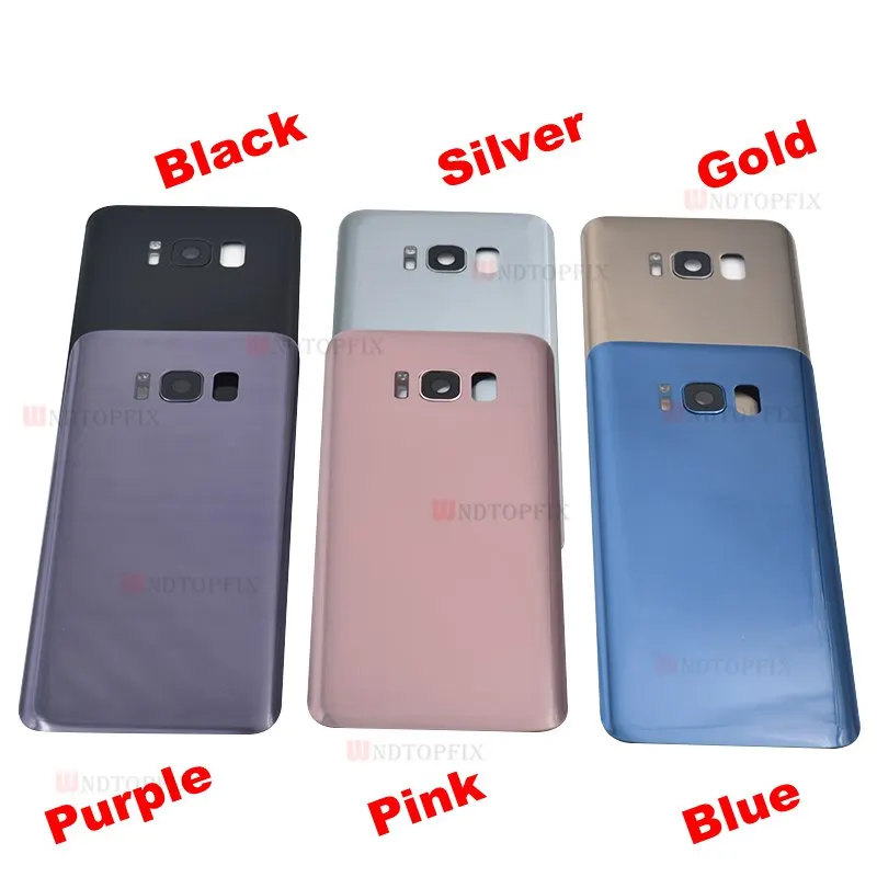 5," для SAMSUNG Galaxy S8 G950F S8 плюс задняя Батарея крышка Дверь задняя Стекло Корпус чехол для замены SAMSUNG S8 Батарея крышка