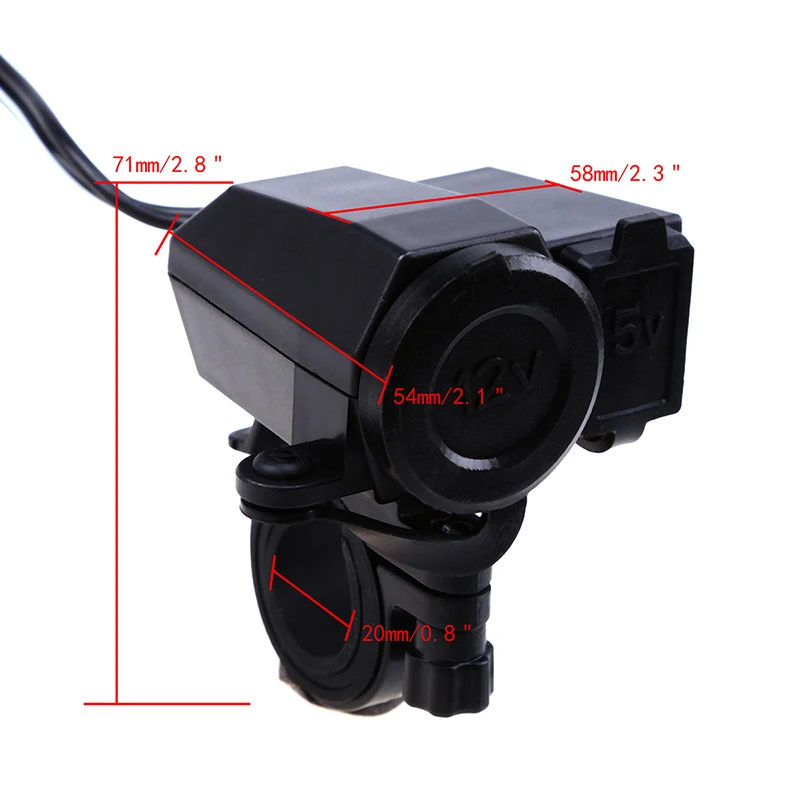 Водонепроницаемый USB адаптер для прикуривателя 5 В 12 В|cigarette lighter|cigarette lighter powercigarette