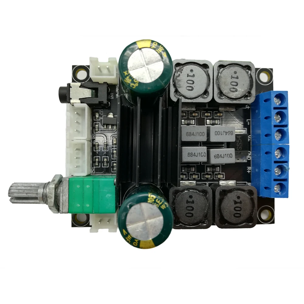 TPA3116 D2 2x50 Вт DC10-25V стерео HIFI Цифровой 2,0 Аудио Усилитель мощности доска G2-006