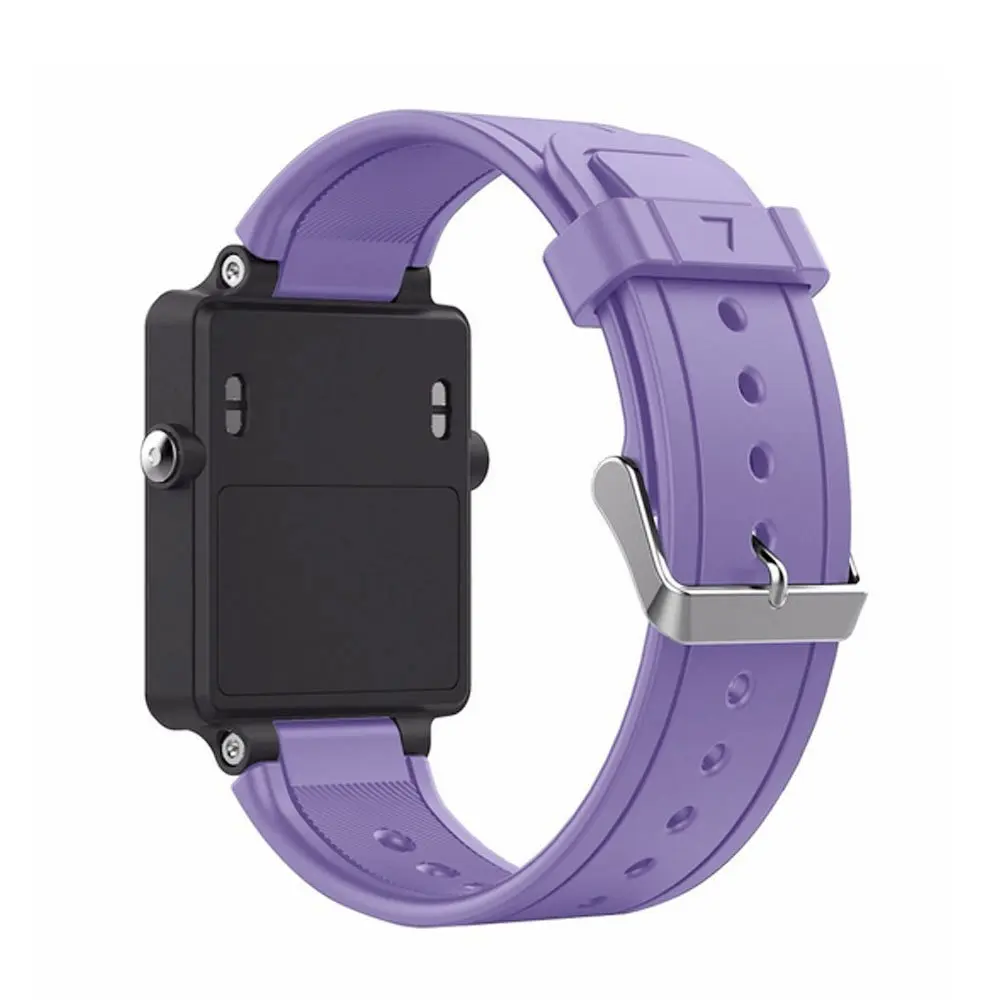 Сменный ремешок для Garmin Vivoactive силиконовые сменные фитнес-браслеты с металлическими застежками для vivoactive gps часы