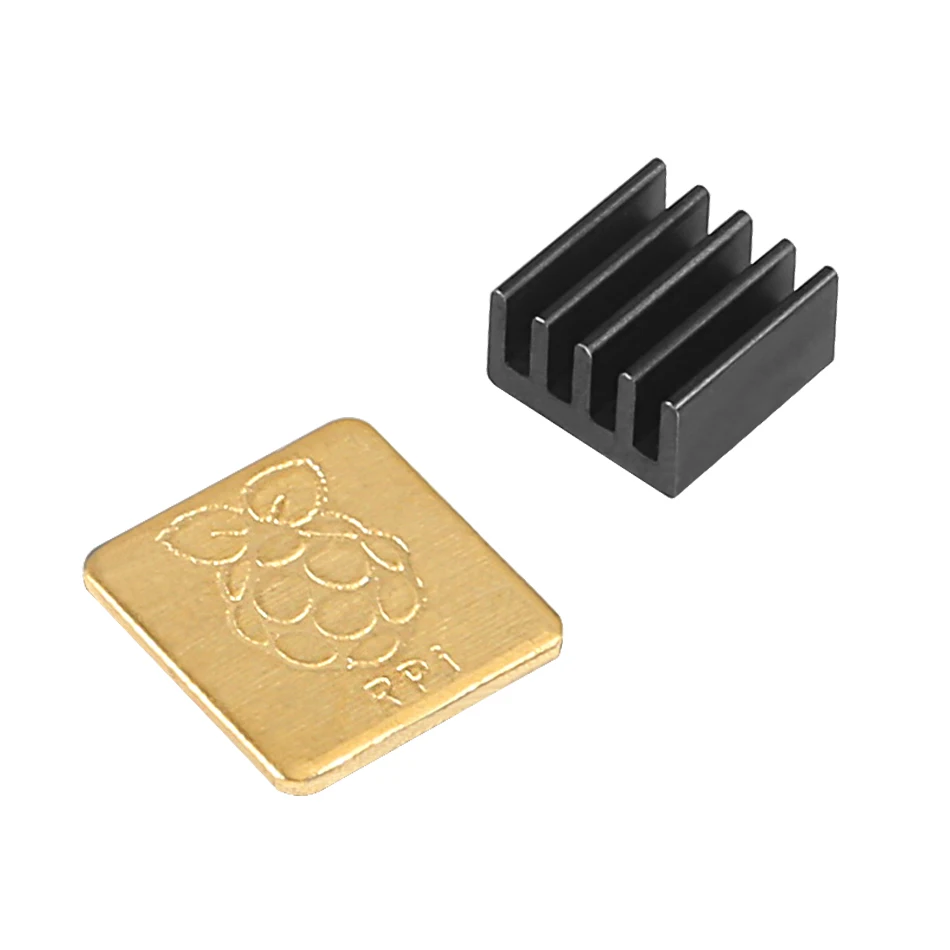 Детали для 3D принтера радиатор из чистого алюминия + 2 медных охлаждающих