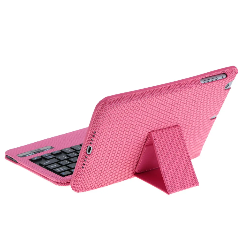 KKmoon складной защитный чехол книжка из искусственной кожи Беспроводная Bluetooth 3 0