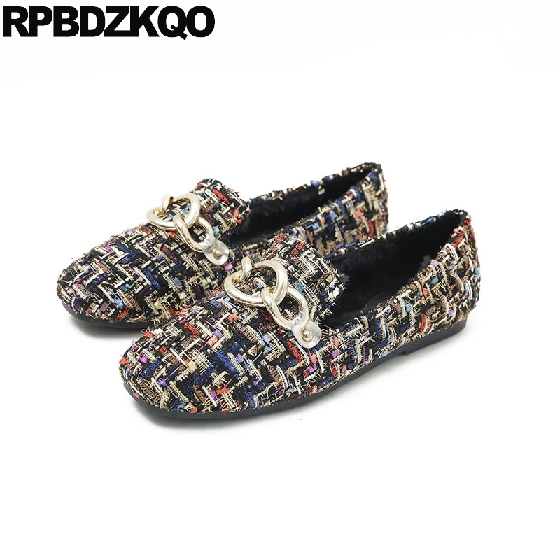 Металл в этническом стиле с модным 11 цепи балетки больших Размеры японская