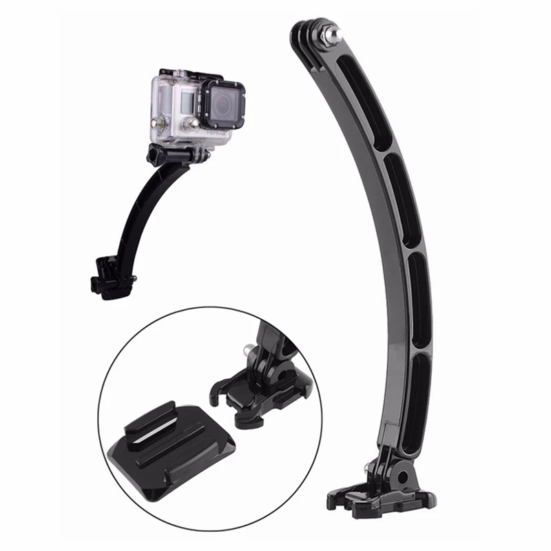 Удлинительное крепление для шлема ORBMART с винтами GoPro Hero 4 3 + 2 Xiaomi Yi SJCAM SJ4000 SJ5000 WIFI