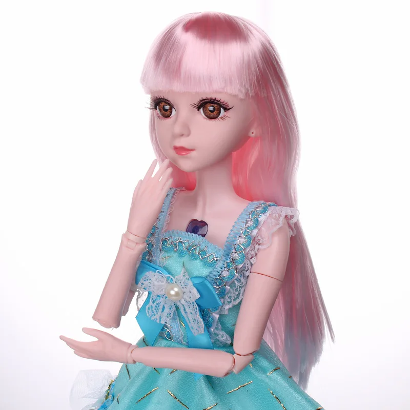 TAORISFUN платье для 60 см Bjd куклы большой Peluca парик Рапунцель аксессуары Игрушки