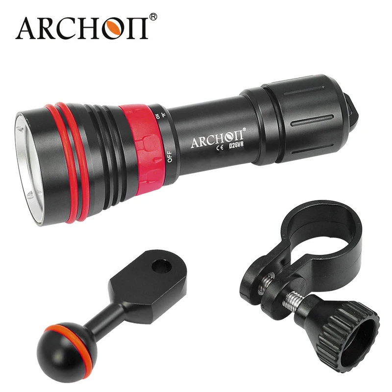 Archon D26VR 2000 Lumen White and Red LED Scuba Diving Underwater Photography Video Light | Лампы и освещение