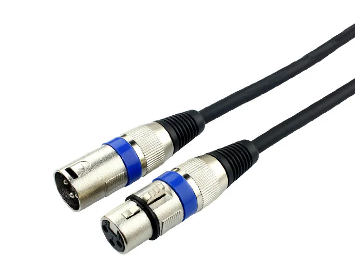 50 шт./лот 3 м/1 8 м Cannon штырь гнездо XLR AV Микрофон Стерео микшер усилитель