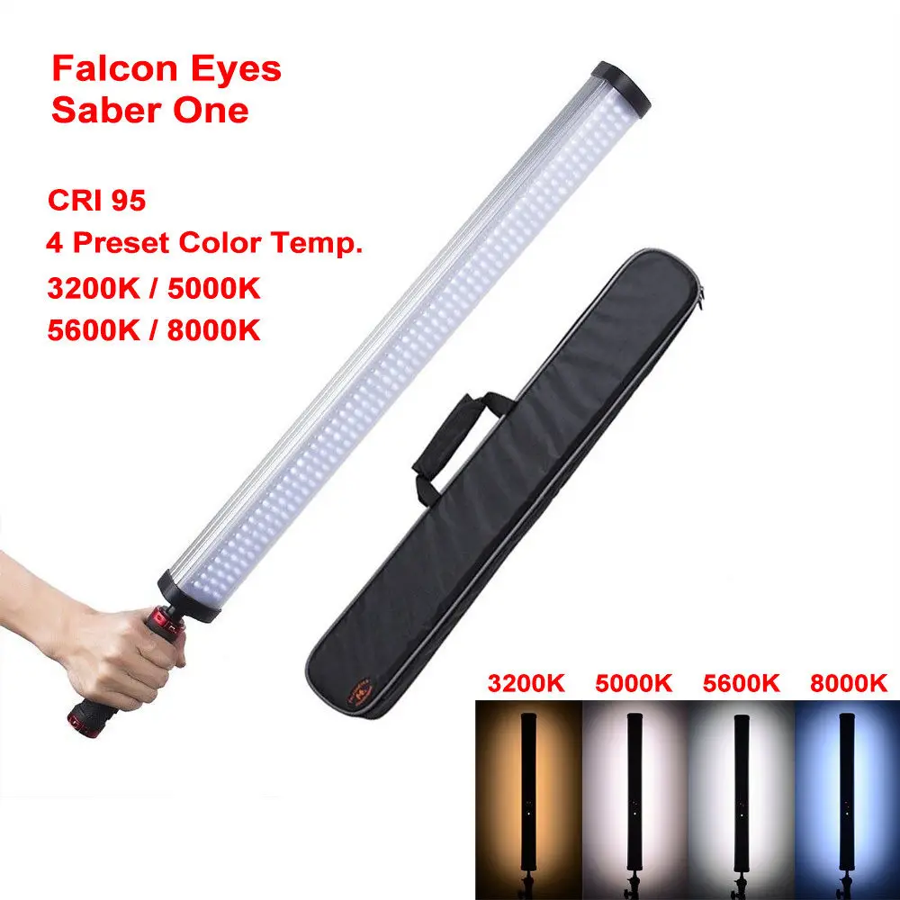 Falcon Eyes Saber One LED светильник 22W High CRI 4 цветовых температуры с регулируемой мощностью