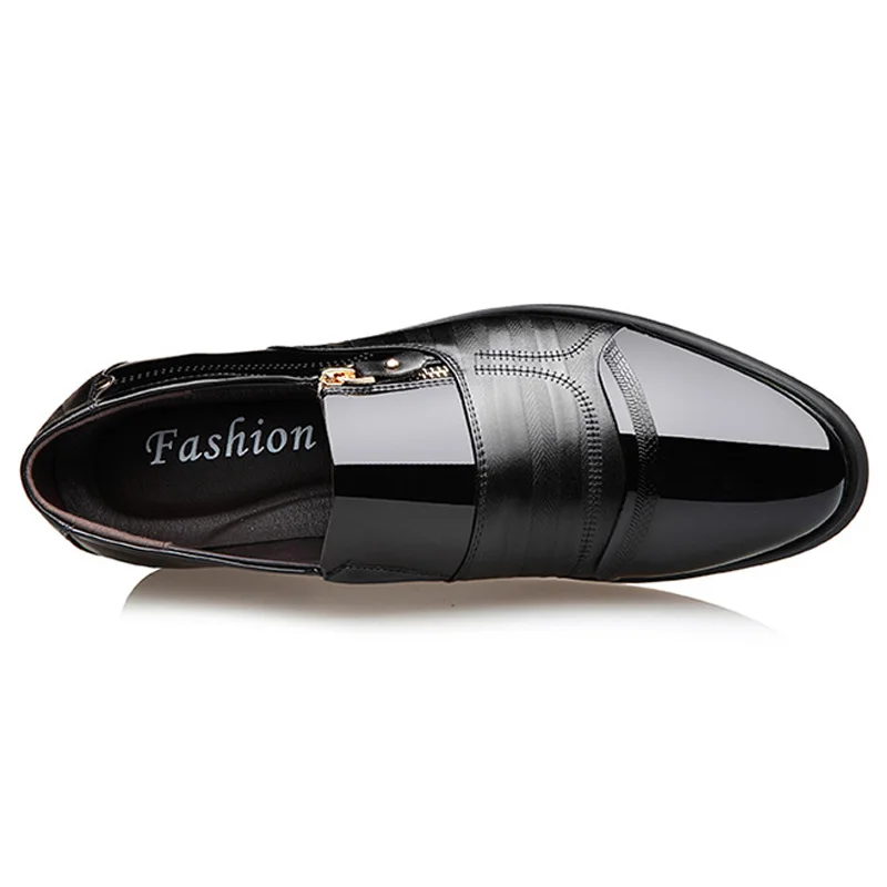 Мужская деловая обувь из натуральной кожи в деловом стиле мягкие удобные лоферы