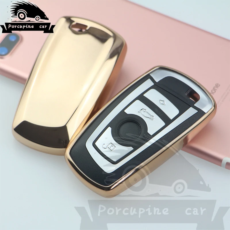 ТПУ автомобильный чехол держатель для ключа кошельки набор кожи BMW e30 e36 e90 e60 e84 e53