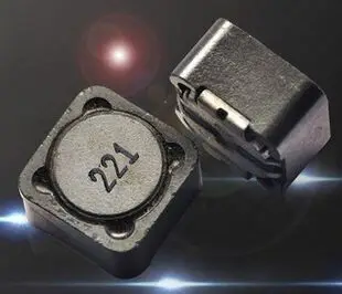 100 шт./лот 12X12X7mm 12*12*7 мм 220 uH standard word 221 экранированная катушка индуктивности/SMD |