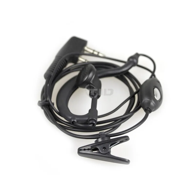 Walkie Talkie MIC Speaker 2Pin PTT гарнитура для Baofeng UV 5R baofeng 888s 777s 666s Retevis H 777 TD V2 аксессуары