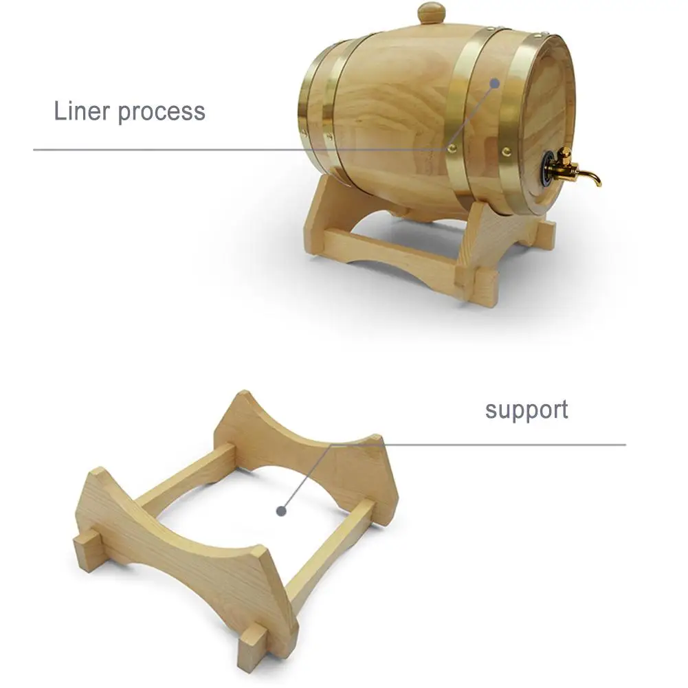

Бесплатная доставка деревянные бочки для вина л бочки из дуба бочки из красной сосны деревянные бочки для бочка домашнего пивоварения Внут...