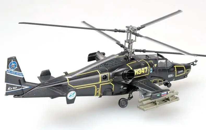 Российские ВВС Камов Ka 50 Черная Акула ударный вертолет 1/72 easy model| |