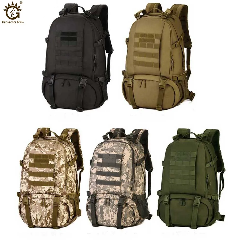 40L Outdoor Sport Military Tactical climbing mountaineering Backpack Camping Hiking Trekking Rucksack Travel outdoor Bag | Спорт и