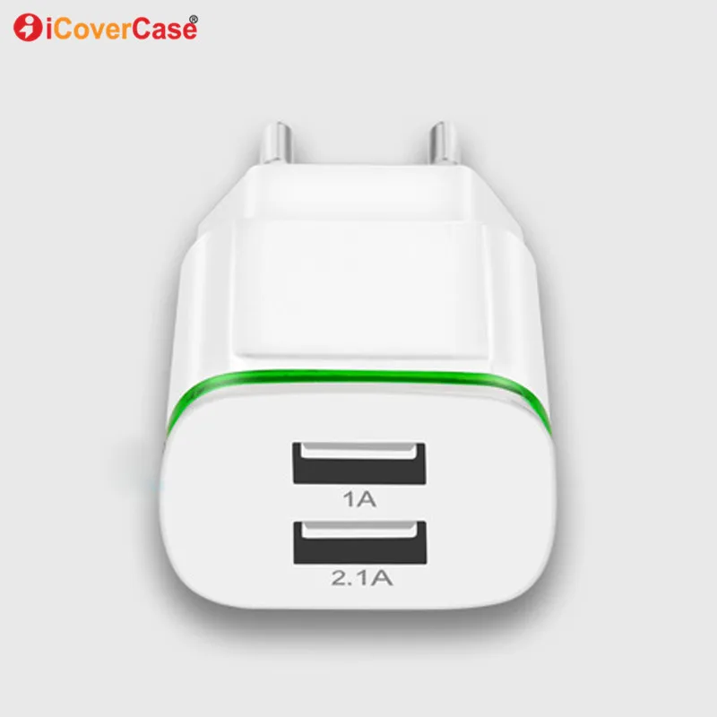 5V 2.1A EU US Plug два порта легкое зарядное устройство для Xiaomi Redmi Note 3 4 4A 4X 5 Pro 5A Plus кабель