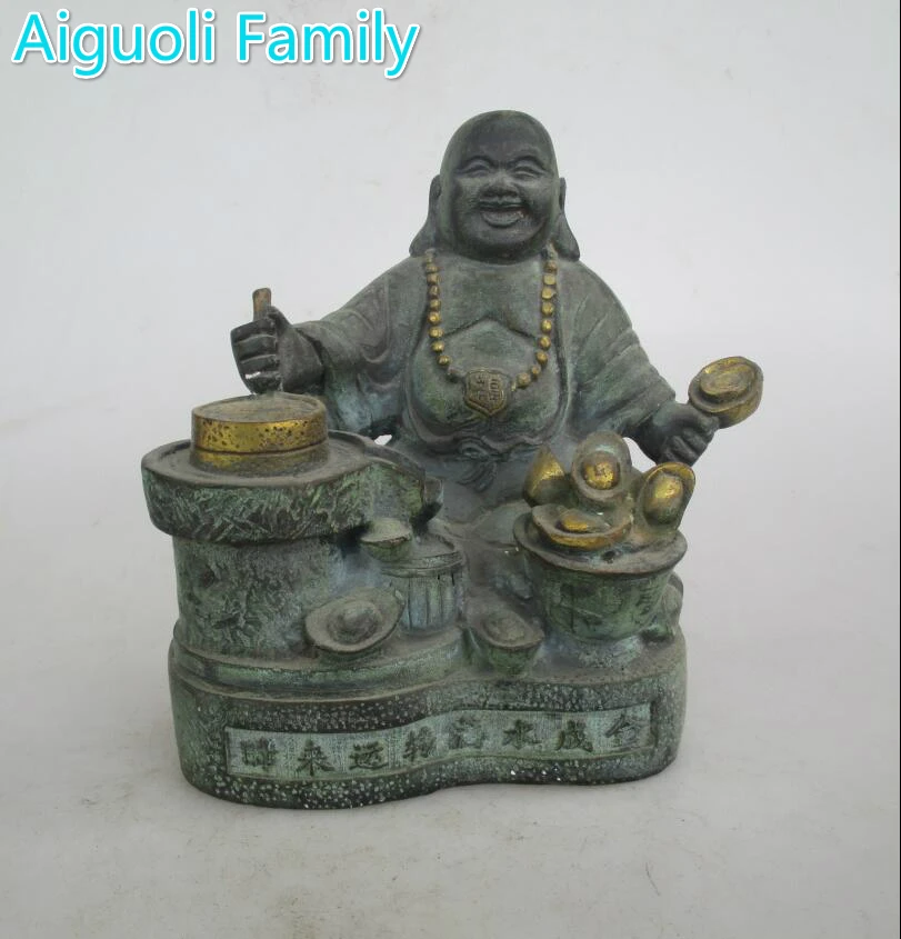 Коллекция китайская под старину бронзовая резная &quotShi Lai Yun Zhuan&quot скульптура