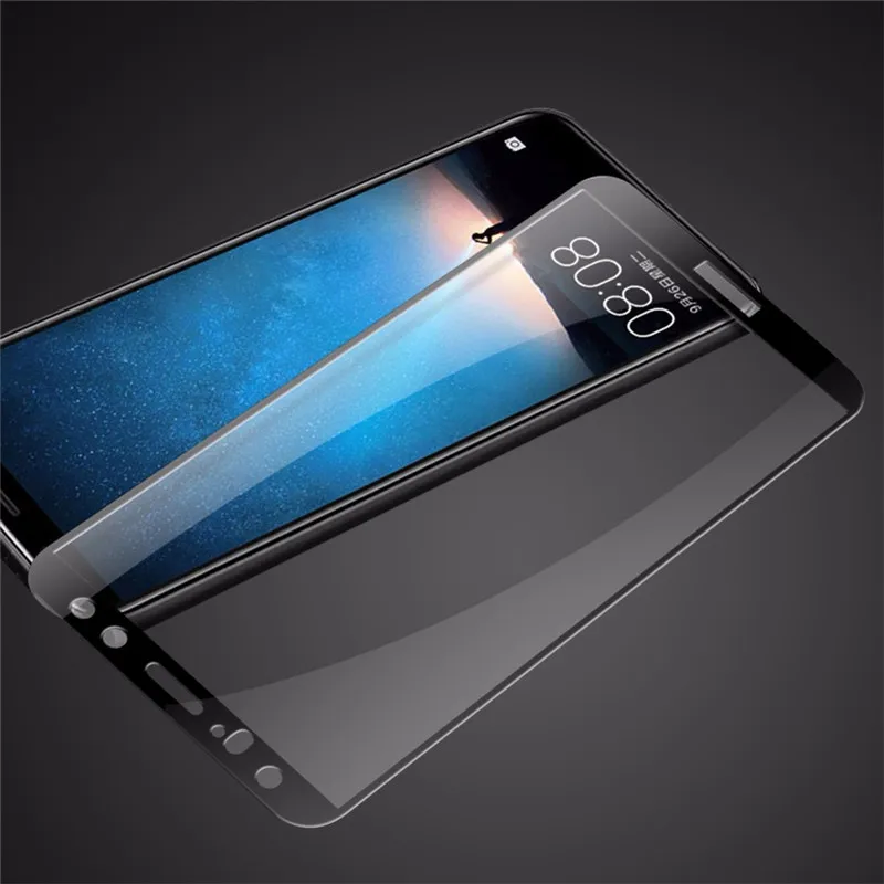 Защитная пленка для ЖК-экрана Huawei Mate 10 Lite Полное клеевое стекло MaiMang 6 полное