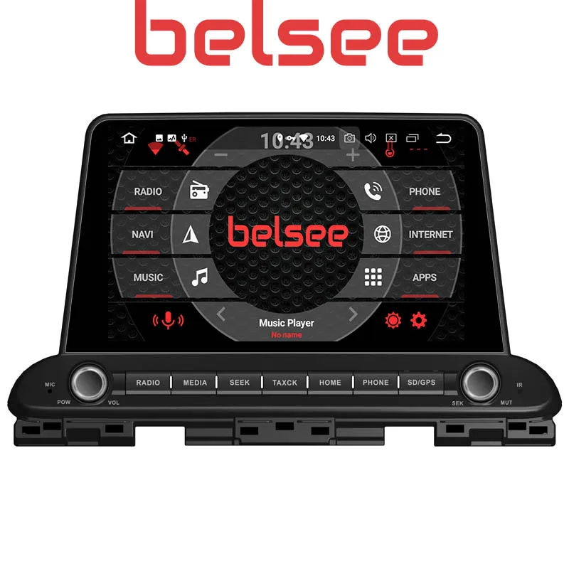 Автомагнитола Belsee для Kia Cerato Forte 2018 дюйма с IPS-экраном 8 ядер 4 Гб 32 ГБ Android Carplay Bluetooth