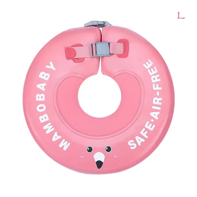 Waterproof Pink L Mambobaby Твердые безопасности не нужно надувные детские плавающие шеи кольцо поплавок для аксессуаров детский бассейн - Цвет: Waterproof Pink L