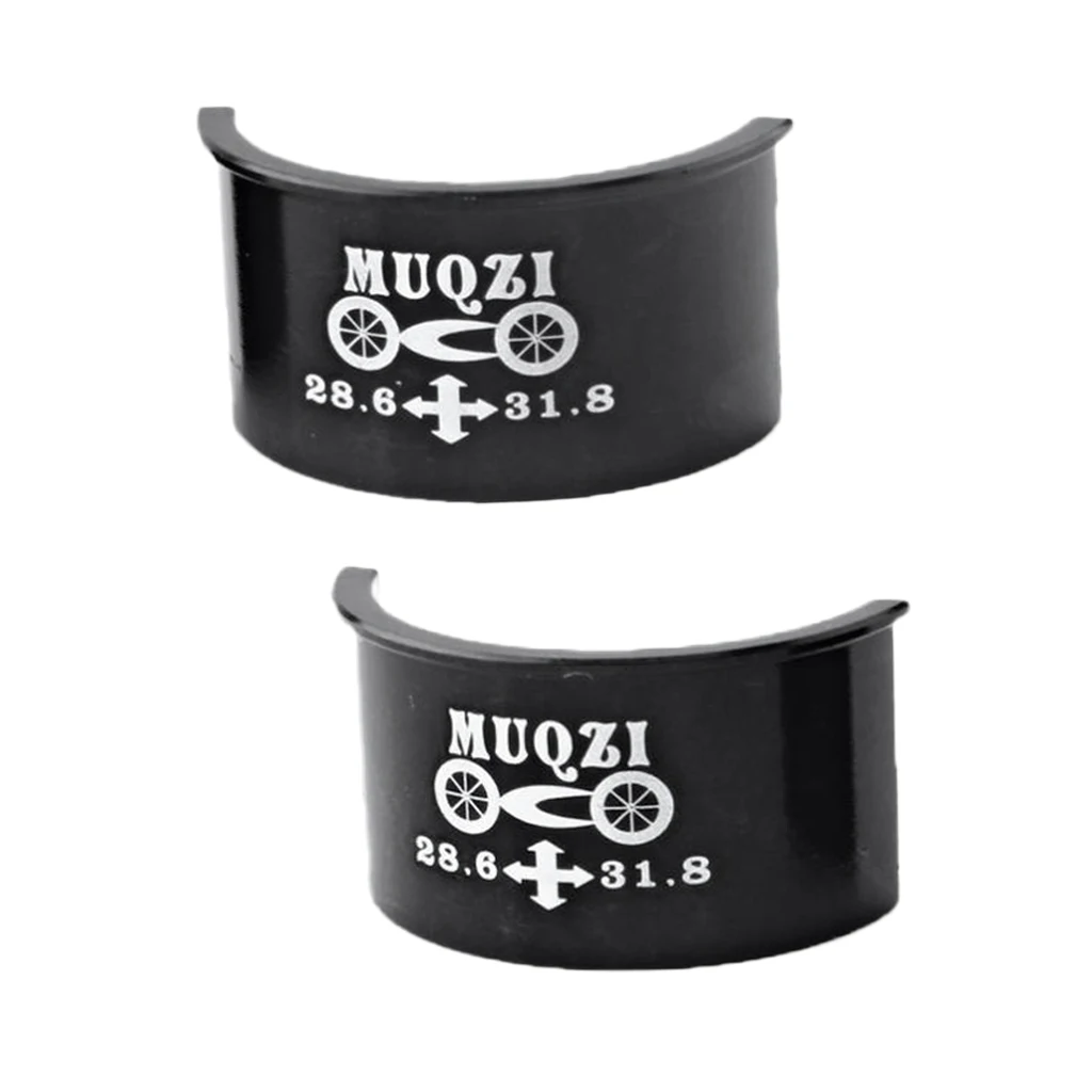 MTB Bike Bicycle Handlebar Shim Convert 28.6mm to 31.8mm Stem Reducer Adaptor Black | Спорт и развлечения