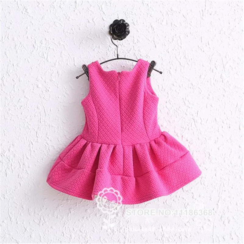 Новый год 2018 весенний модный костюм для маленьких девочек милое винтажное платье