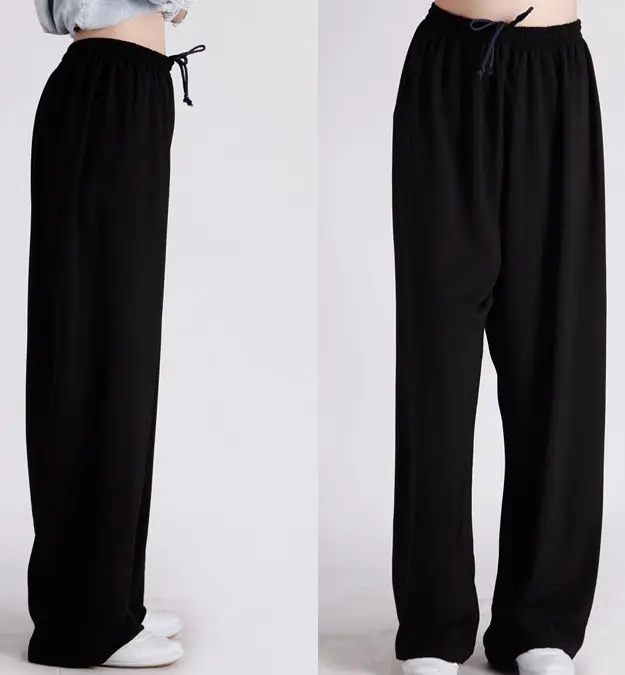 7 цветов летние брюки унисекс из высокоэластичной конопли Тай-Чи штаны для боевых