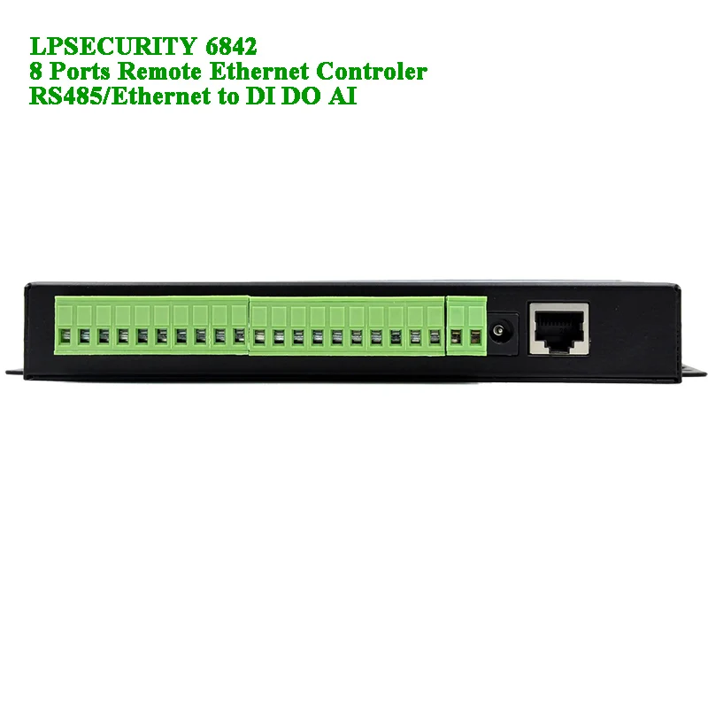 Пульт дистанционного управления IO 8 портов RS485/Ethernet к DI DA AI Modbus RTU цифровой входной
