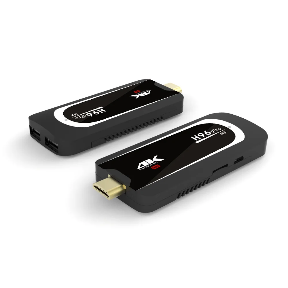 Мини-ПК H96 Pro H3 Android 7 1 Amlogic S905X 2 4 ГГц фото Wi-Fi BT с мини-клавиатурой 7-цветной