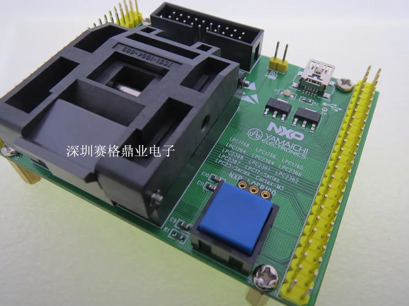 Оригинальное испытательное сиденье NXP IC LPC2368 LPC2361 LPC12362 программирование сгорания