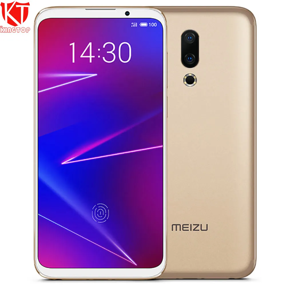 Всемирная прошивка Meizu 16 16x Мобильный телефон 6 0 &quot6 Гб 64 Snapdragon 710 Восьмиядерный