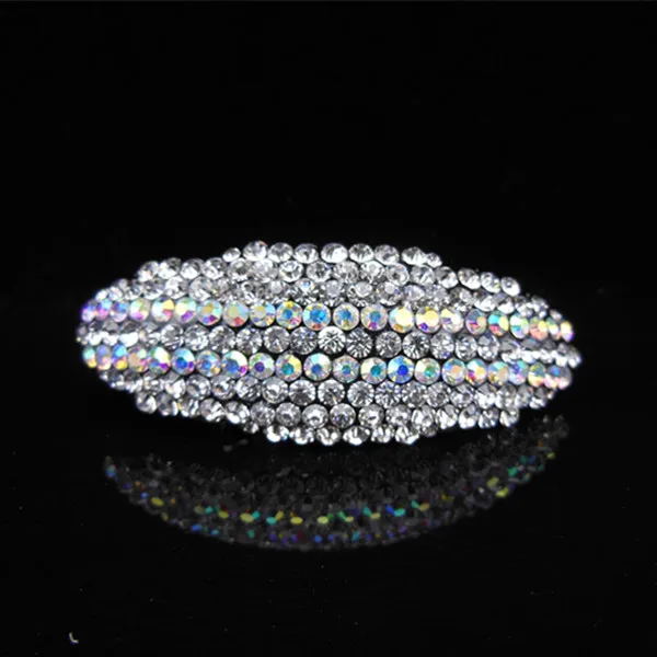 

6pcs 2016 New Shiny Rhinestone Crystal Colorful Barrettes Hair Clip Hairpin Headwear for Women Fashion Hair Jewelry Accessories