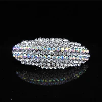 6pcs 2016 new shiny rhinestone crystal colorful barrettes hair clip hairpin headwear for women fashion hair jewelry accessories