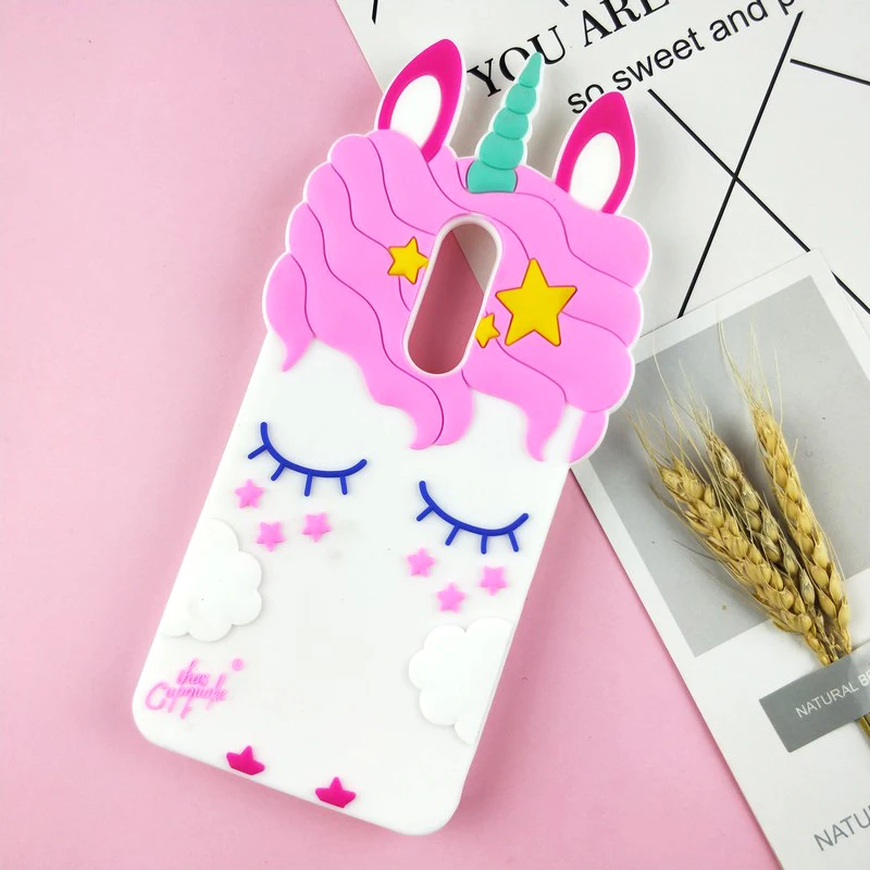 Силиконовый чехол с объемным рисунком стежка для Xiaomi Redmi 5 Plus(Redmi Note 5, Индия) Hongmi Note 5, мягкий чехол с котом, Кроликом, лошадью, Салли - Цвет: EYE Rabbit White