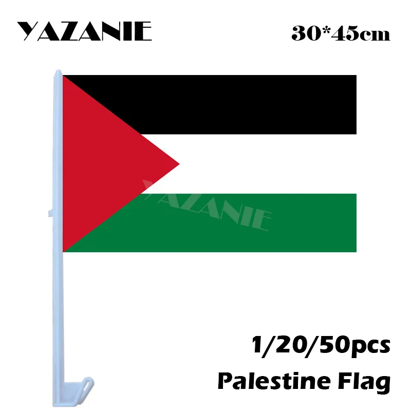 YAZANIE 30*45 см 1/20/50 шт маленькие флаги и баннеры для автомобиля в виде окна стиле