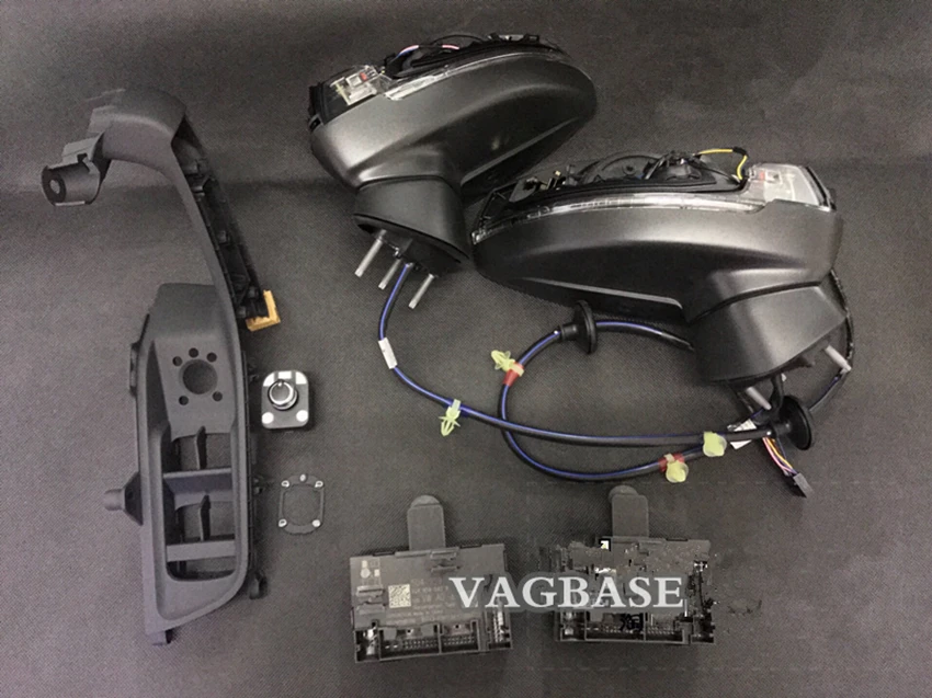 Для установки электрической складной панели переключателя зеркала заднего вида