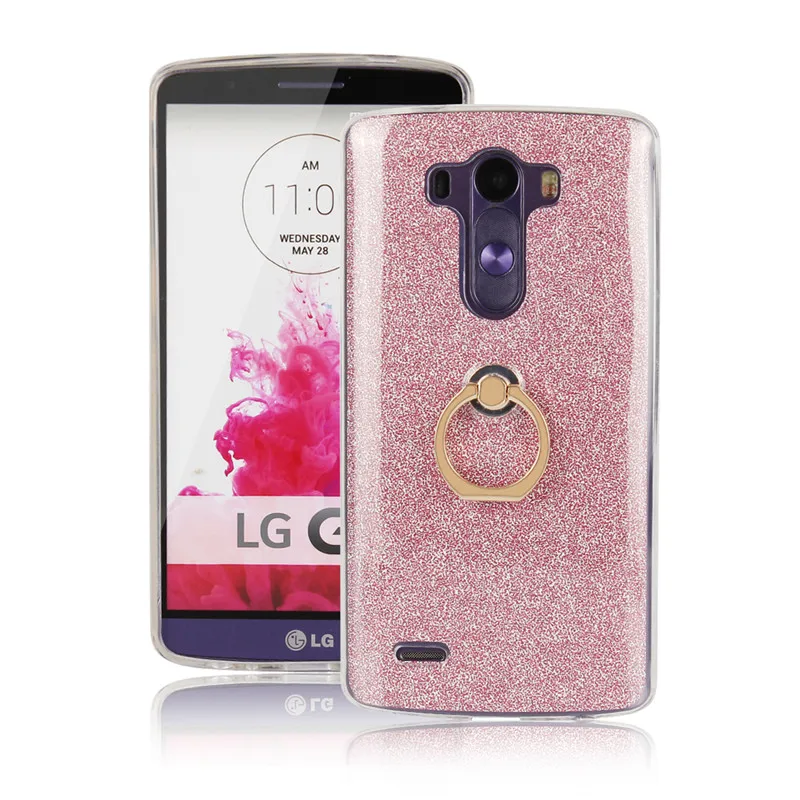 Для LG G3 чехол из прозрачного силикона для D855 D850 D851 D852 VS985 задняя крышка блестящее