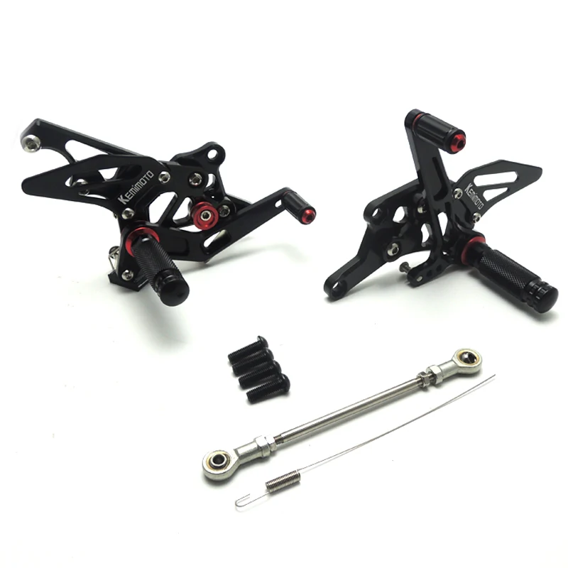 Задняя подставка для Yamaha R25 R3 MT25 MT03 2014 2020 CNC Регулируемая ног|rear set|foot pegsadjustable rearsets |