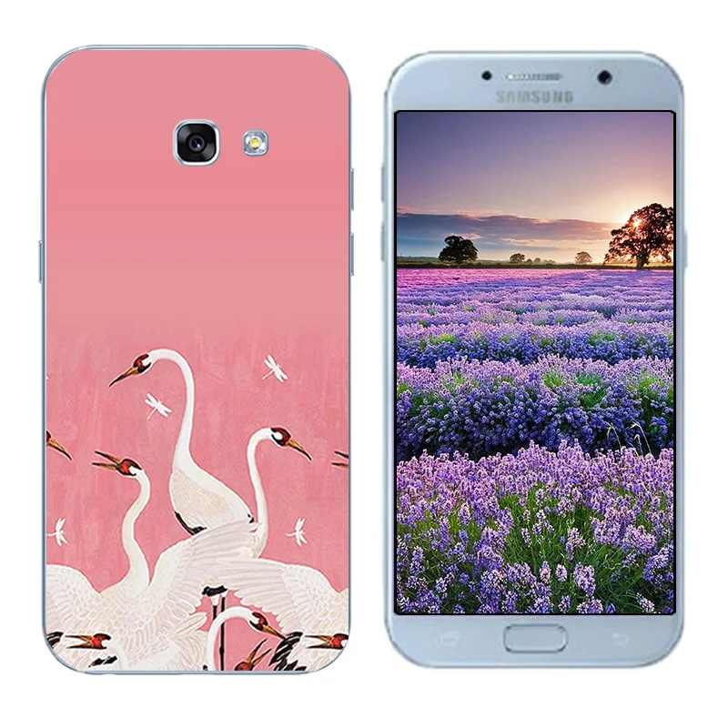 for Samsung A5 2017 Case Soft Silicone Phone BIG GUN Printing Cover Fundas Galaxy SM-A520 A520F Coque |