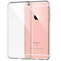 slim crystal clear mobile phone bag case for iphone 7 case tiske silicone protective shell for iphone 7 plus back cover phone