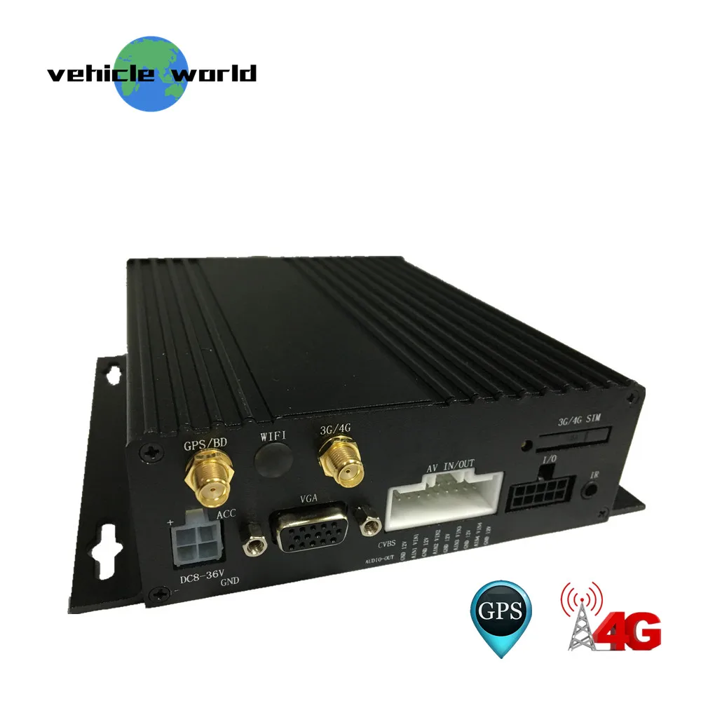 1080P AHD 2.0MP прицеп грузовик такси автомобиль школьный автобус 4Ch GPS 3G 4G Двойная sd