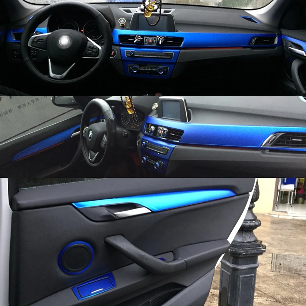 Для BMW x1 F48 2016 2020 интерьерная Центральная панель управления дверная ручка 3D/5D